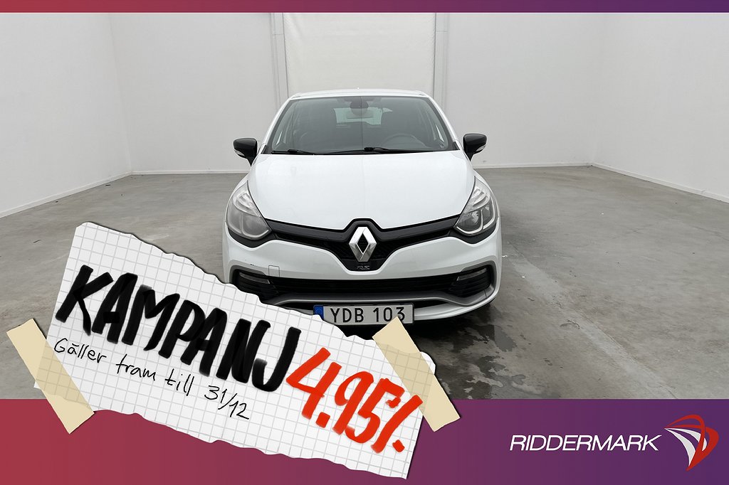 Renault Clio RS 1.6 TCe 200hk Bass-Reflex 4,95% Ränta