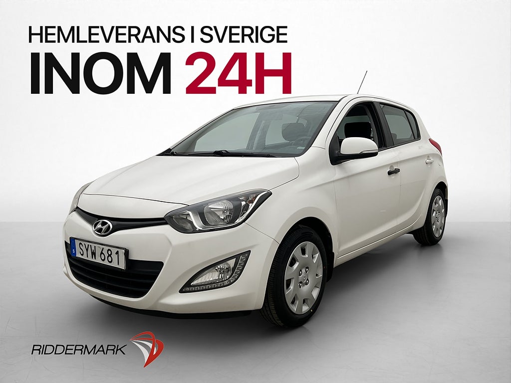 Hyundai i20 1.4 101hk Automat P-Sensorer Farthållare
