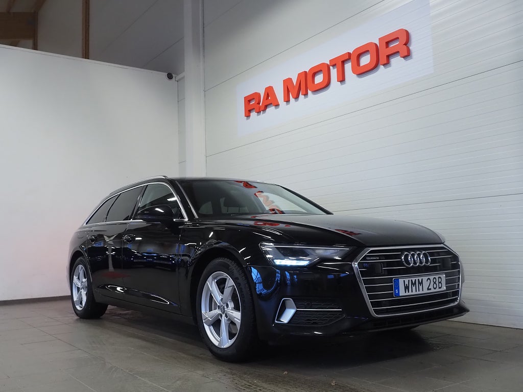 Audi A6 Avant 45 TFSI quattro TFSI MHEV 245hk Navi Värmare Drag 2020