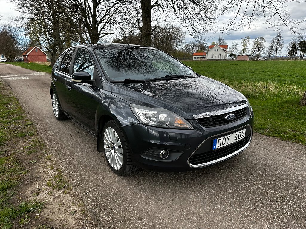 Ford Focus 1.8 Flexifuel, Svensksåld, Drag, Xenon, H.skinn