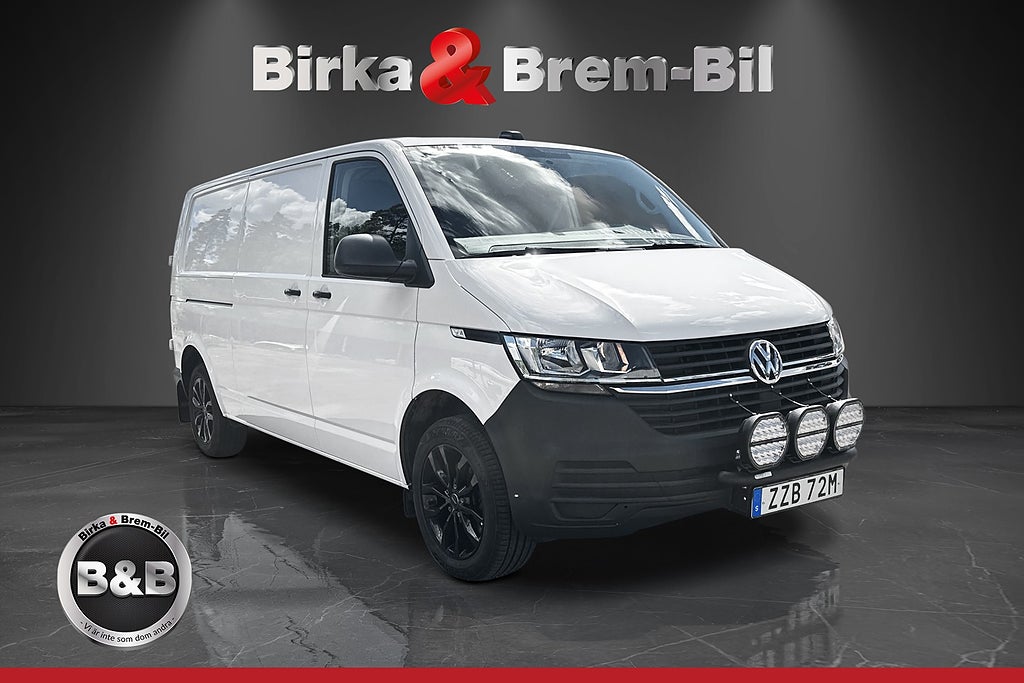 Volkswagen Transporter 2.0 TDI DSG drag+ värmare 150hk Långa modellen