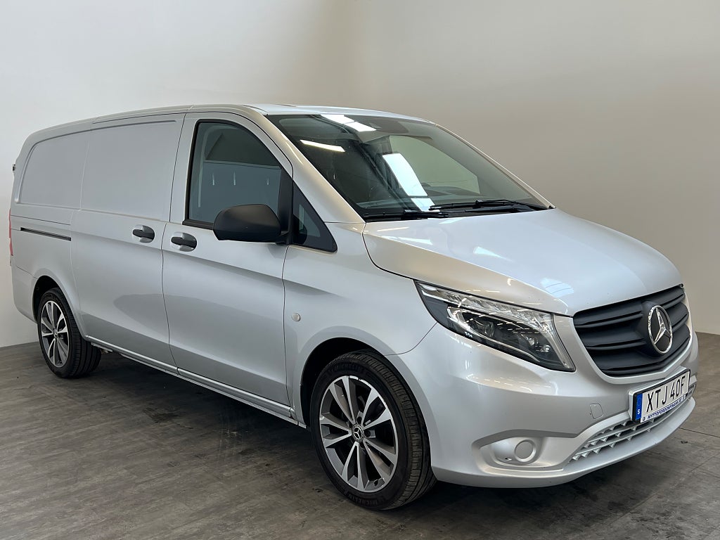 Mercedes-Benz Vito 116 CDI 9G-Tronic D-värm Lång CarPlay Kamera Drag MOMS
