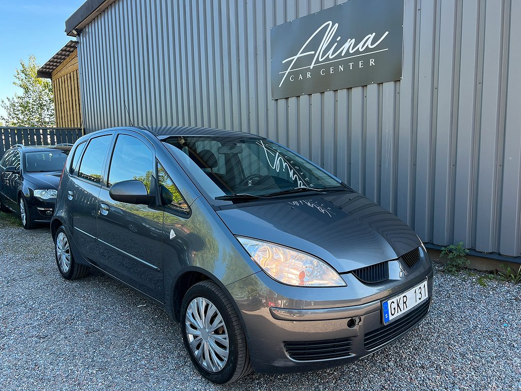 Mitsubishi Colt 5-Dörrar 1.3 MPI Automat Nybes Lågamil 