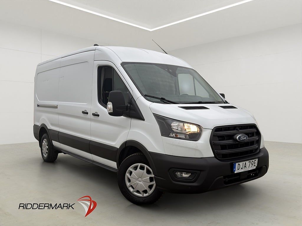 Ford transit L3H2 Värmare Kamera 3-Sits Farthållare MOMS