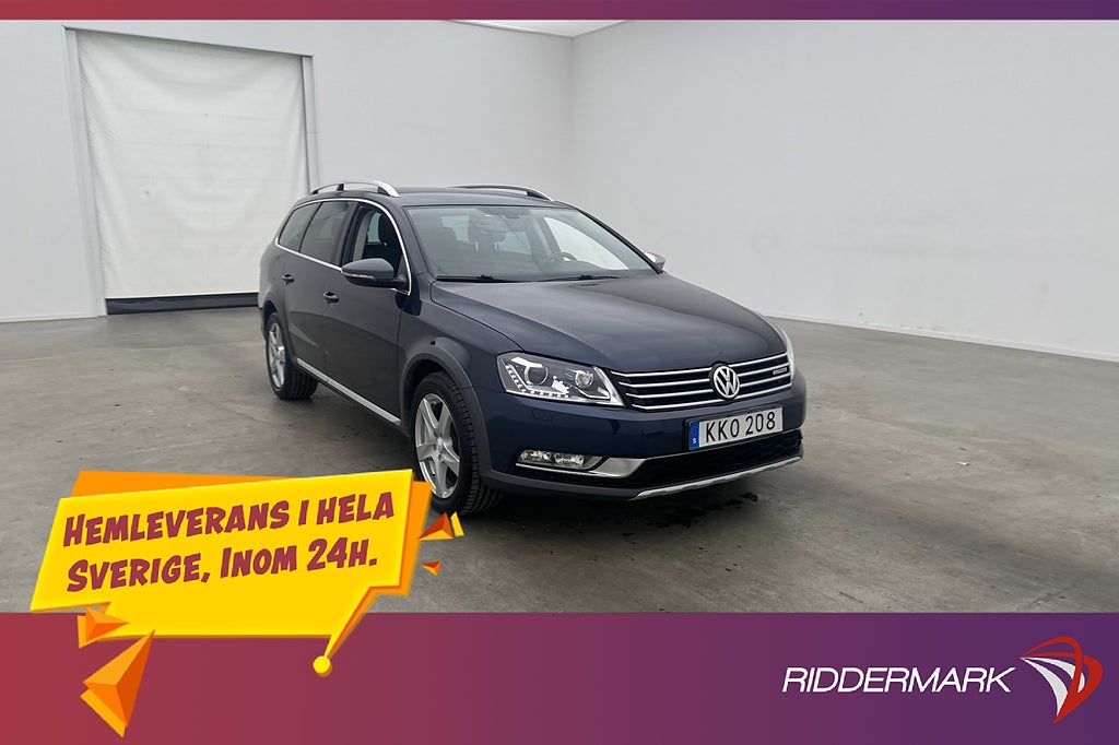 Volkswagen Passat Alltrack 4M 177hk D-Värmare Kamera Drag