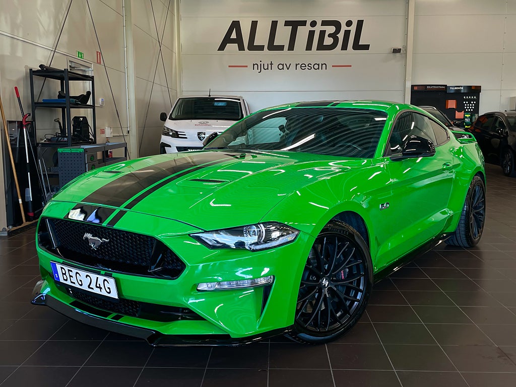Ford Mustang GT SelectShift B&O/Navi/Custom 2/SV-Såld/450 HK
