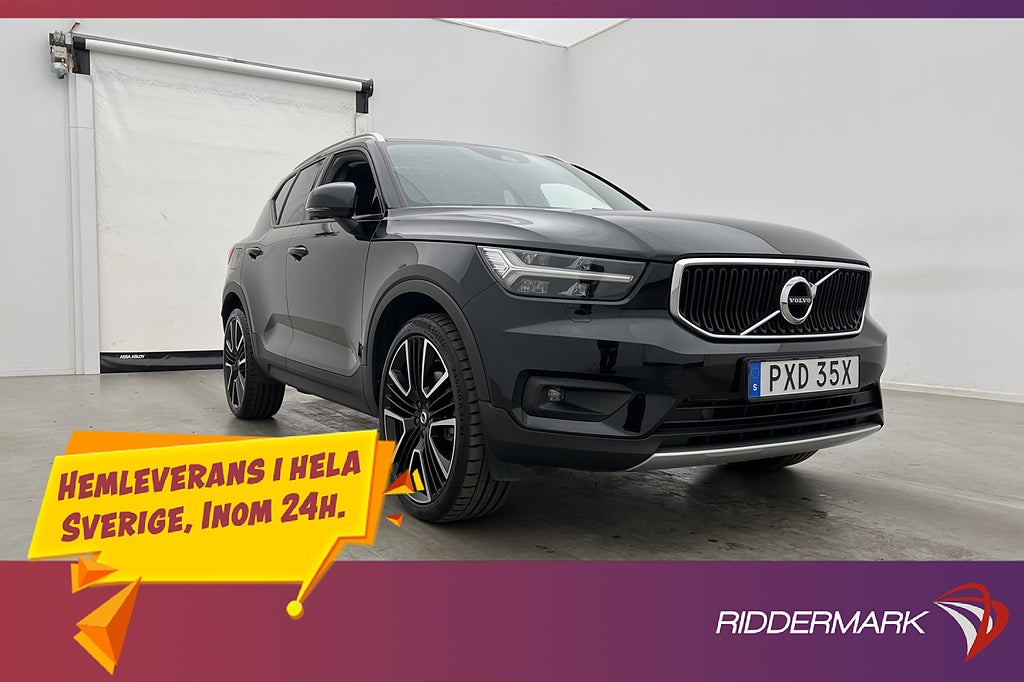 Volvo XC40 B4 Momentum VOC Värm H/K Kamera CarPlay Elstolar