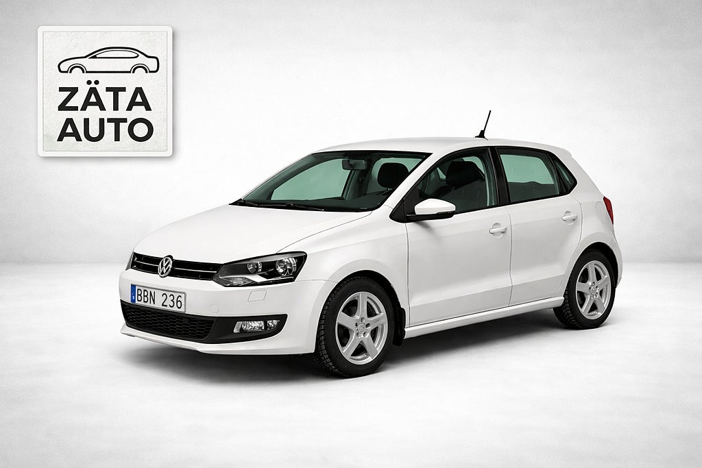 Volkswagen Polo 5-dörrar 1.4 MPI Masters Euro 5 1-brukare