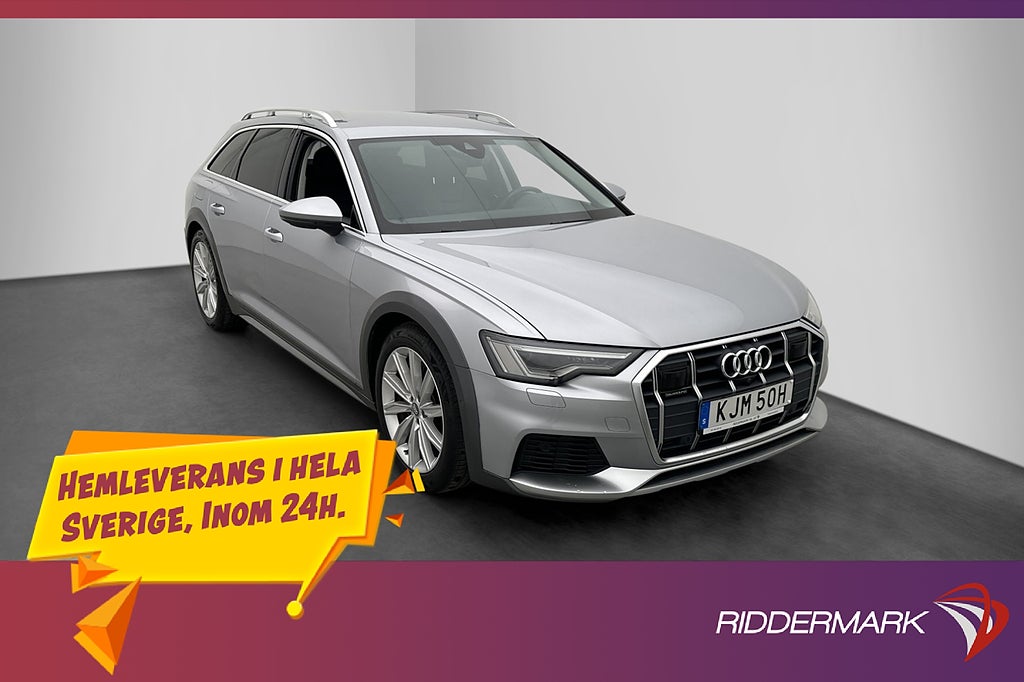 Audi A6 Allroad Q 45 TDI Luft-fjäd Sportstolar 360° Värmare