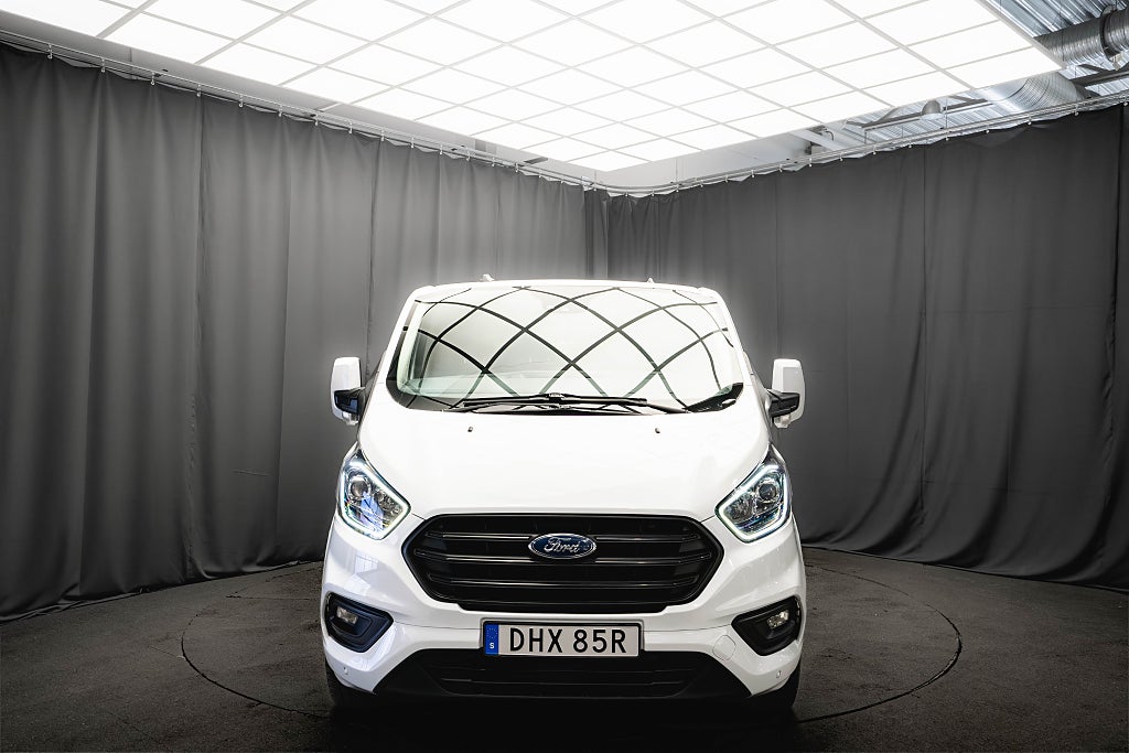 Ford transit Custom 300 LÅNG L2 INREDNING D-VÄRM DRAG KAMERA MOMS