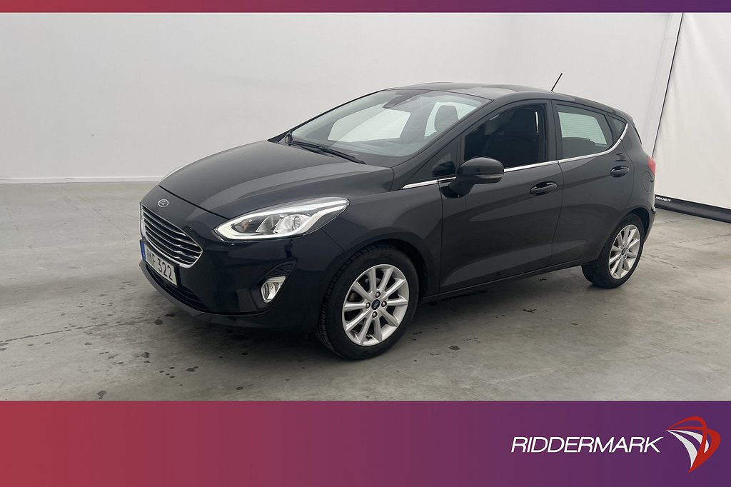 Ford Fiesta 1.0 EcoBoost 100hk Titanium Sensorer Rattvärme