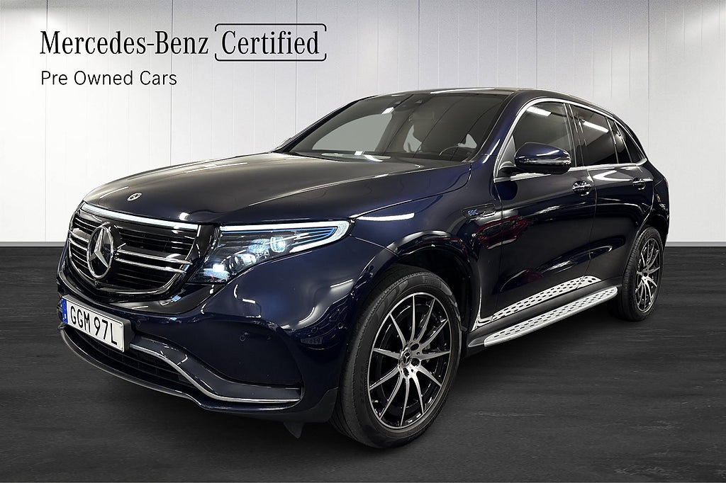 Mercedes-Benz EQC 400 4MATIC AMG Line Dragkrok 360-kamera