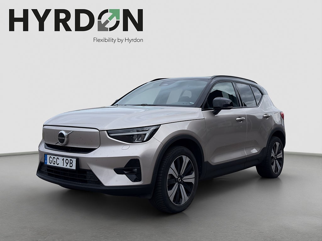 Volvo XC40 Recharge Plus  - fullutrustad- Elstol minne - Rattvärme