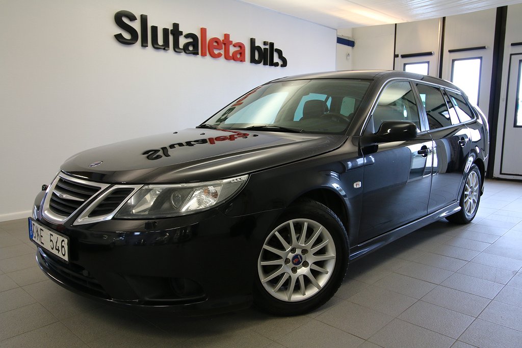 Saab 9-3 SportCombi 1.8t BioPower 175hk S/V Hjul