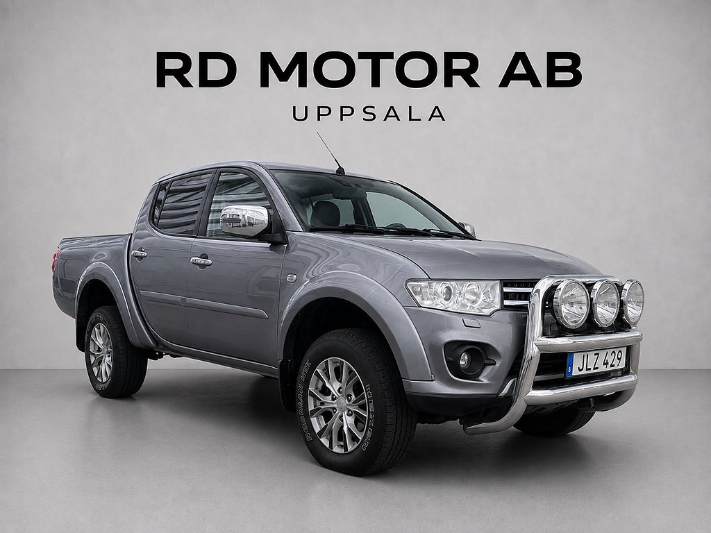 Mitsubishi L200 Dubbelhytt 2.5 4x4 Drag Skinn Extraljus 178hk
