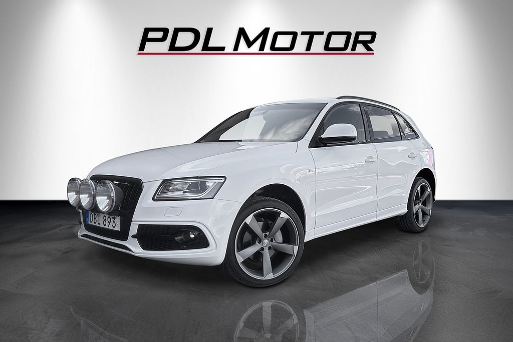 Audi Q5 2.0 TDI Quattro S Tronic S-line D-värme Drag 190hk