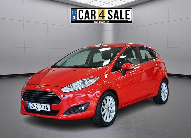 Ford Fiesta 1.0 Euro 6 | Värmare med tidur | Bluetooth | SoV
