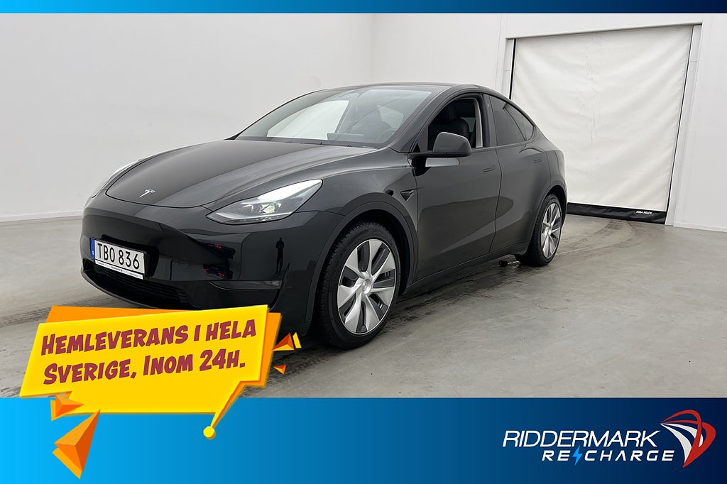 Tesla Model Y Long Range AWD Dragkrok Autopilot Panorama