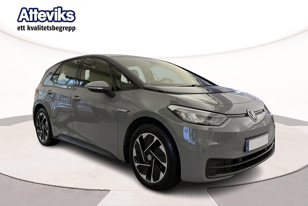 Volkswagen ID.3 58 kWh/204hk  Privatleasing 36 mån/3000 mil