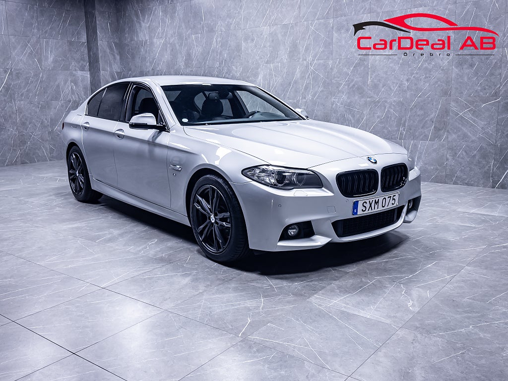 BMW 520 d xDrive Sedan M-Sport Skinn Kamera Android skärm PDC