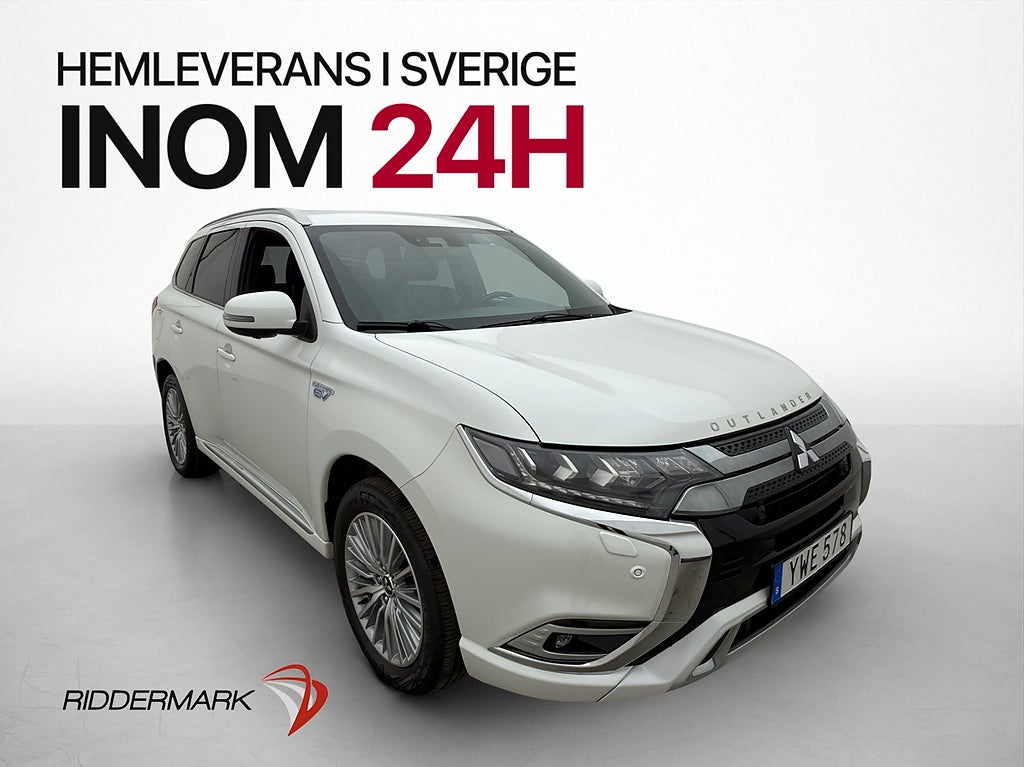 Mitsubishi Outlander 224hk AWD Business Värmare 360° Drag