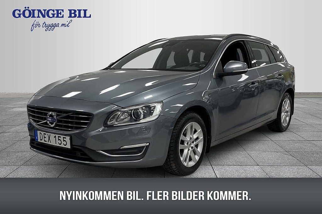 Volvo V60 3,95% KAMPANJ D4 Classic Momentum Drag/ Värmare/ Navi/Teknik/ Kl