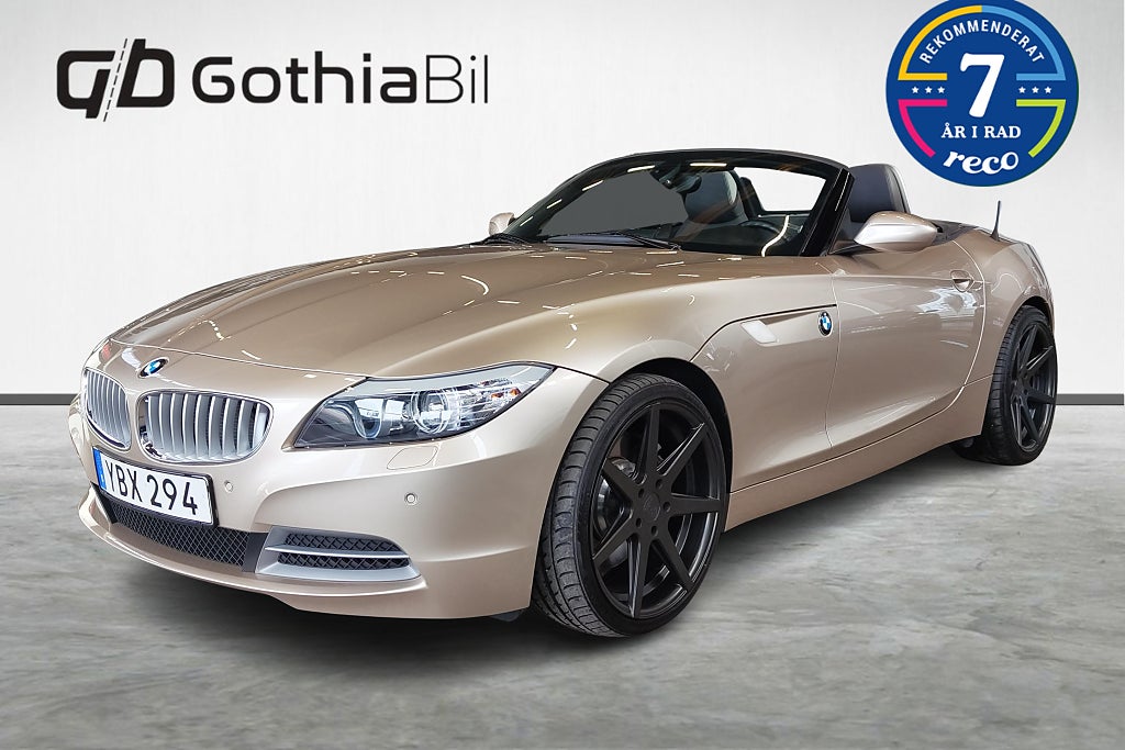 BMW Z4 sDrive35i Cab Mint Condition Navi Skinn Endast 2100Mil 