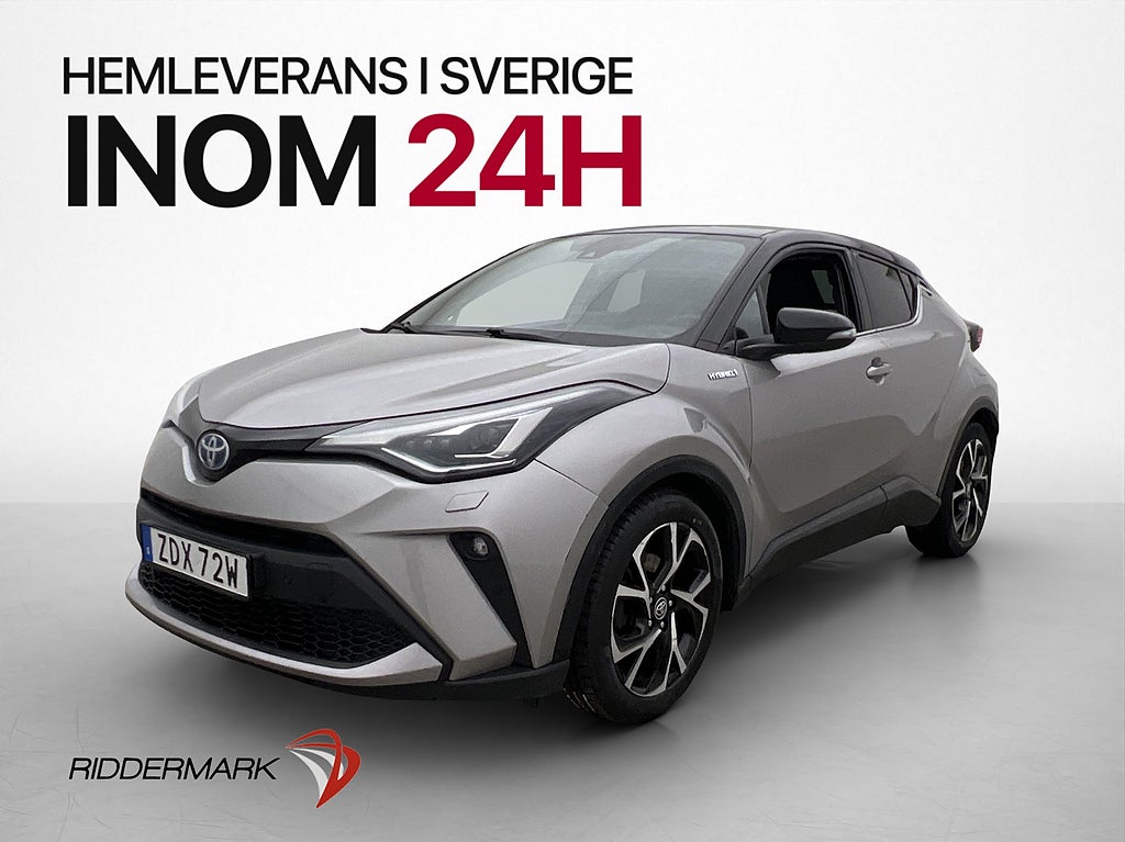 Toyota C-HR Hybrid 184hk X-Edition JBL Värm Kamera Drag Navi