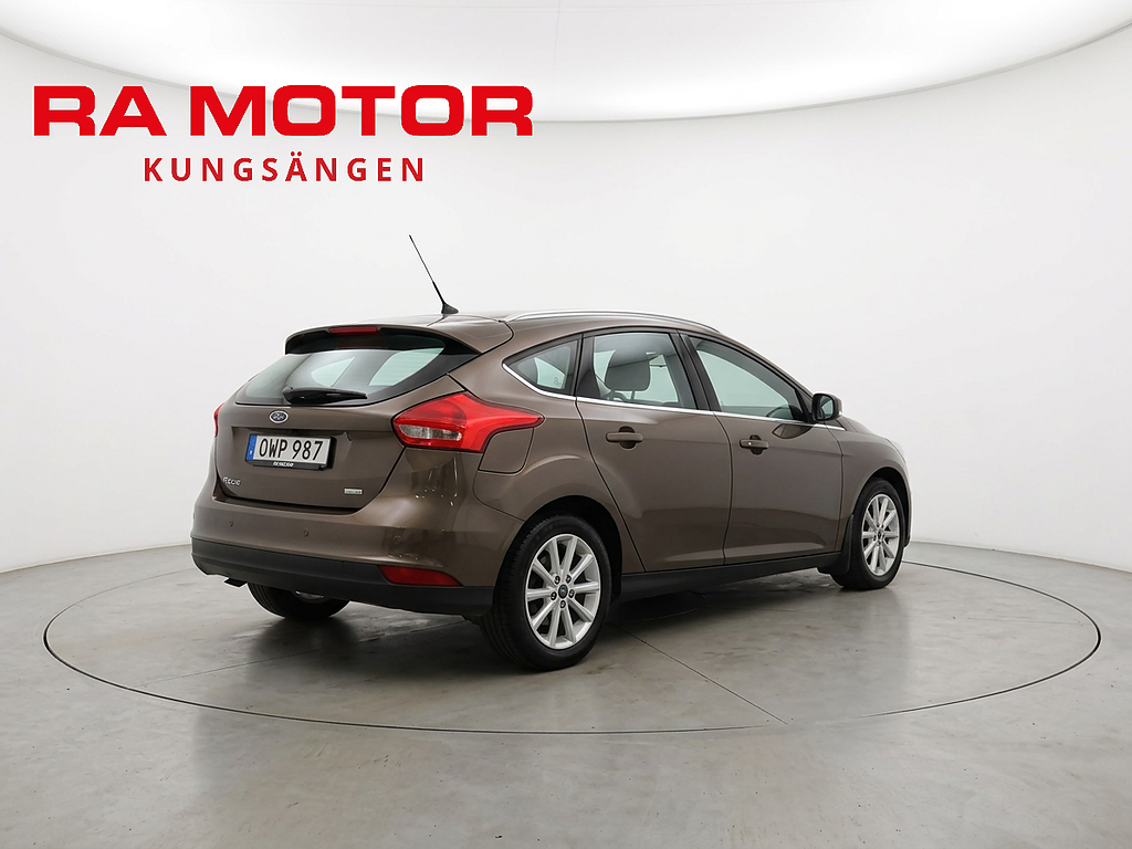 Ford Focus 1.0 125hk EcoBoost | Titanium | B-kamera | K-rem bytt | 2016