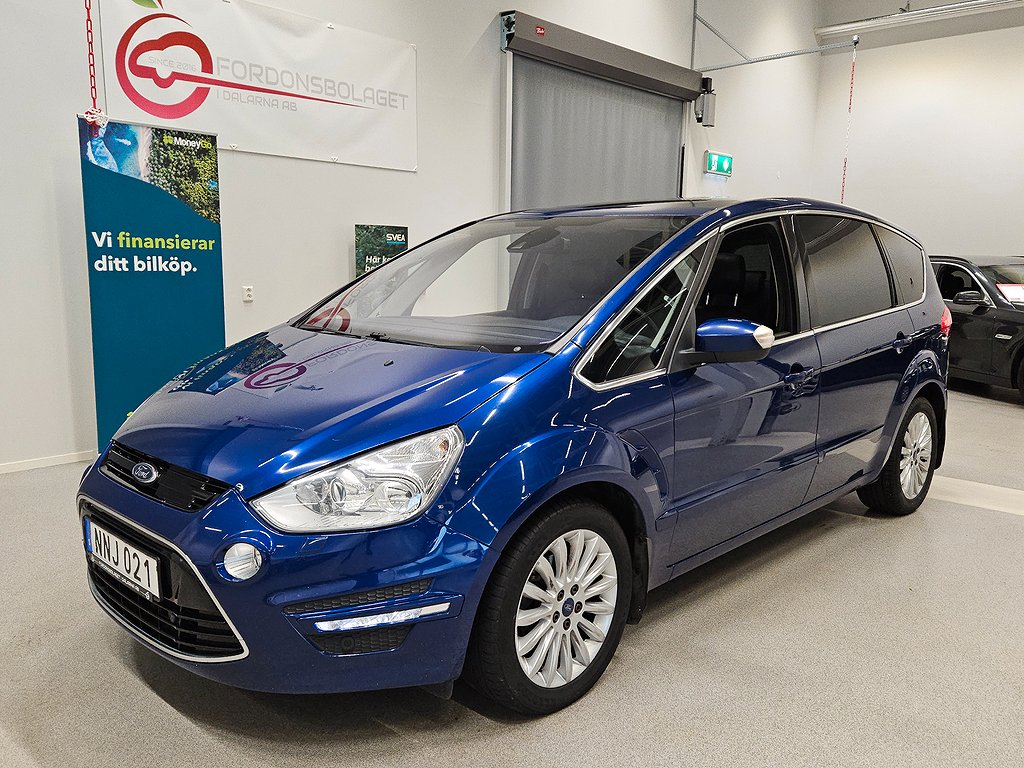 Ford S-Max 2.0 TDCi Business 7-sits Drag Nav Pano Ränta3.95%