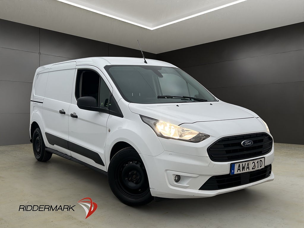 Ford Transit Connect LWB Värm Drag V-Inr Kamera CARPLAY Moms