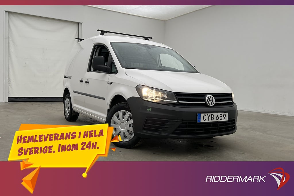 Volkswagen Caddy 2.0TDI Värmare Drag Farthållare Takräcke