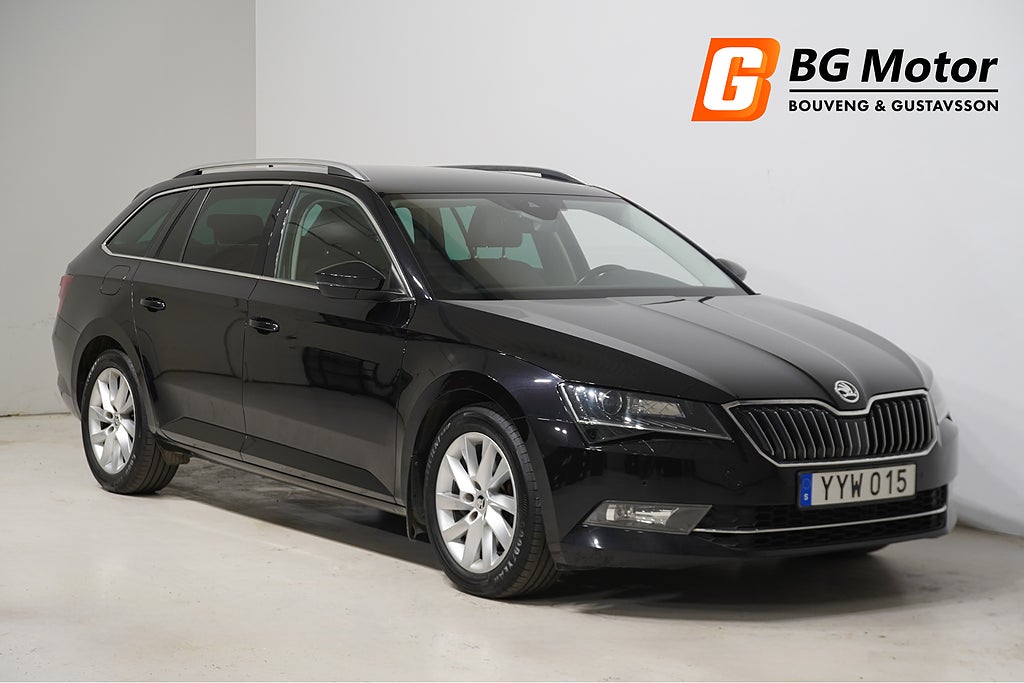 Skoda Superb Kombi 2.0 TDI 150HK Aut Business Drag/Värmare/Canton