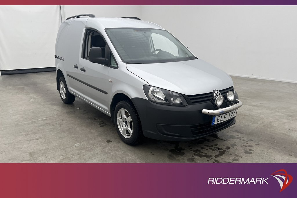 Volkswagen Caddy 2.0TDI 4Motion Fjärr-Värmare Drag LÅGMIL