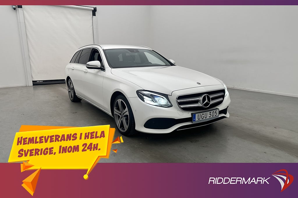 Mercedes-Benz E 200 T d 150hk Avantgarde Kamera Drag Navi