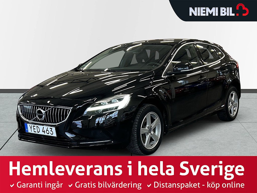 Volvo V40 D2 Inscription Summum AdaptivFart/Skinn/B-kam/Dvärm