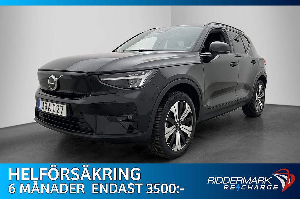Volvo XC40 Recharge Twin motor Plus Värmare Dragkrok Kamera