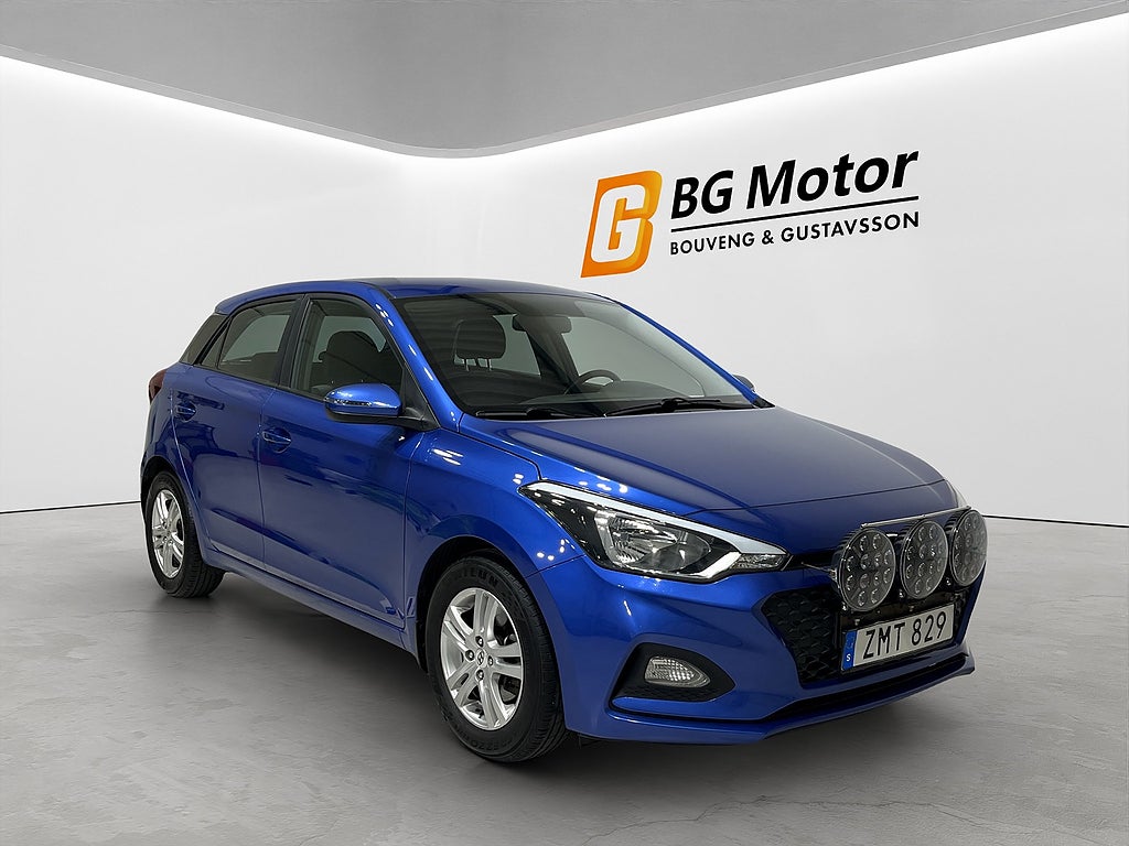 Hyundai i20 1.0 100HK T-GDI blue DCT Aut Farthållare/AUX/Rattvärme