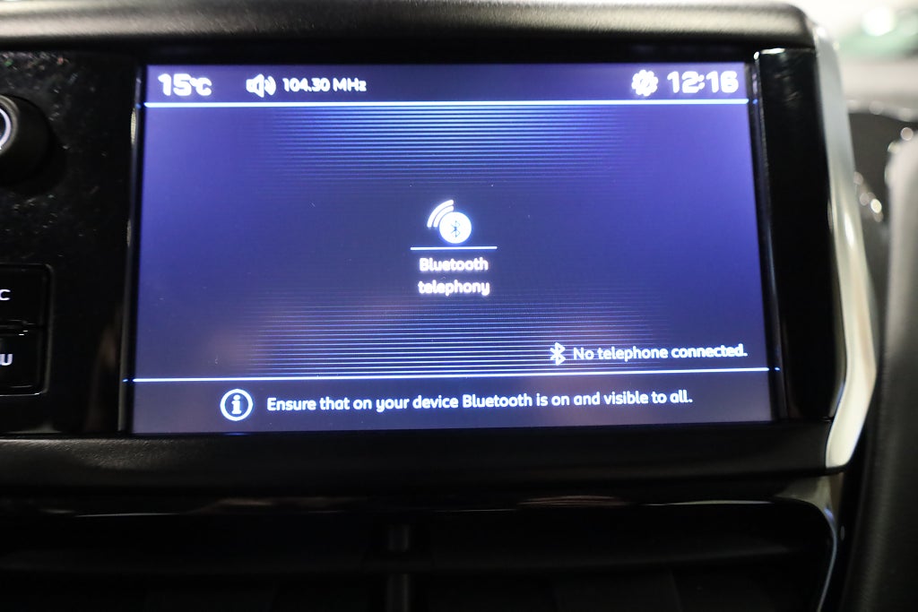 Peugeot 208 1,2 PureTech 82hk 5D Blåtand K-rems bytt