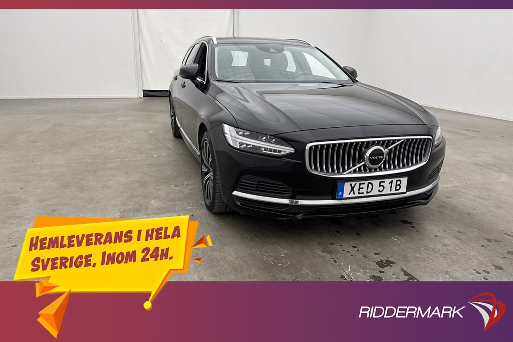 Volvo V90 Recharge T6 AWD Momentum Adv Värmare Drag MOMS