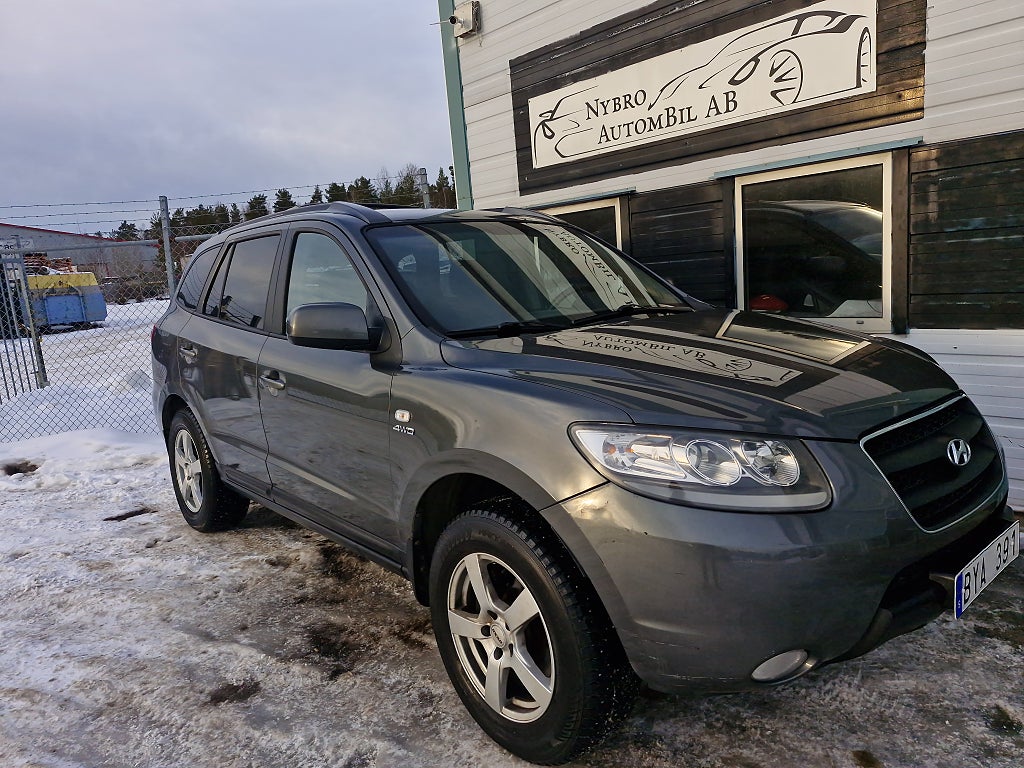 Hyundai Santa Fe 2.7 V6 4WD Euro 4&Dragkrok&Besiktad&servad