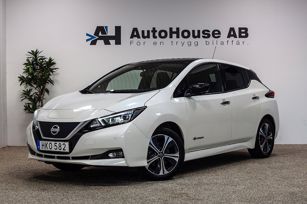 Nissan Leaf Tekna 360 Rattvärme Navi Bose CarPlay