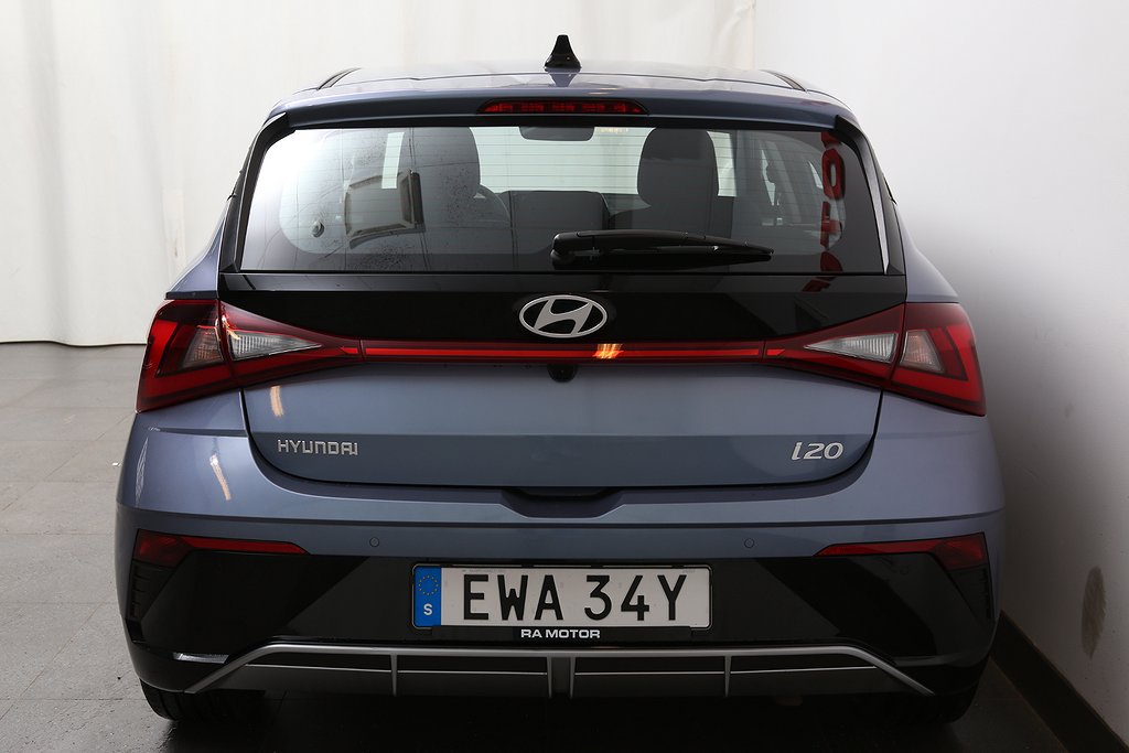 Hyundai i20 1,0 T-GDI 100hk DCT Advanced Kamera Adaptiv Fart 2024