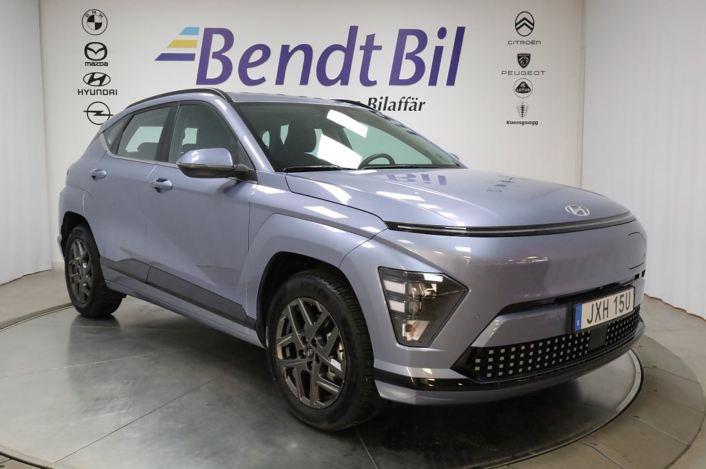 Hyundai Kona Electric 48,4 kWh | 377 km WLTP | Backkamera | Vhjul