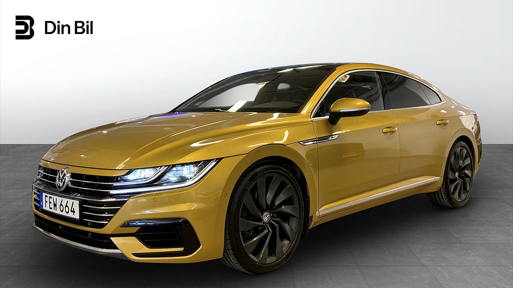 Volkswagen Arteon GTS R-Line 2.0 TDI 4M 240hk | Pano | Drag | 360°