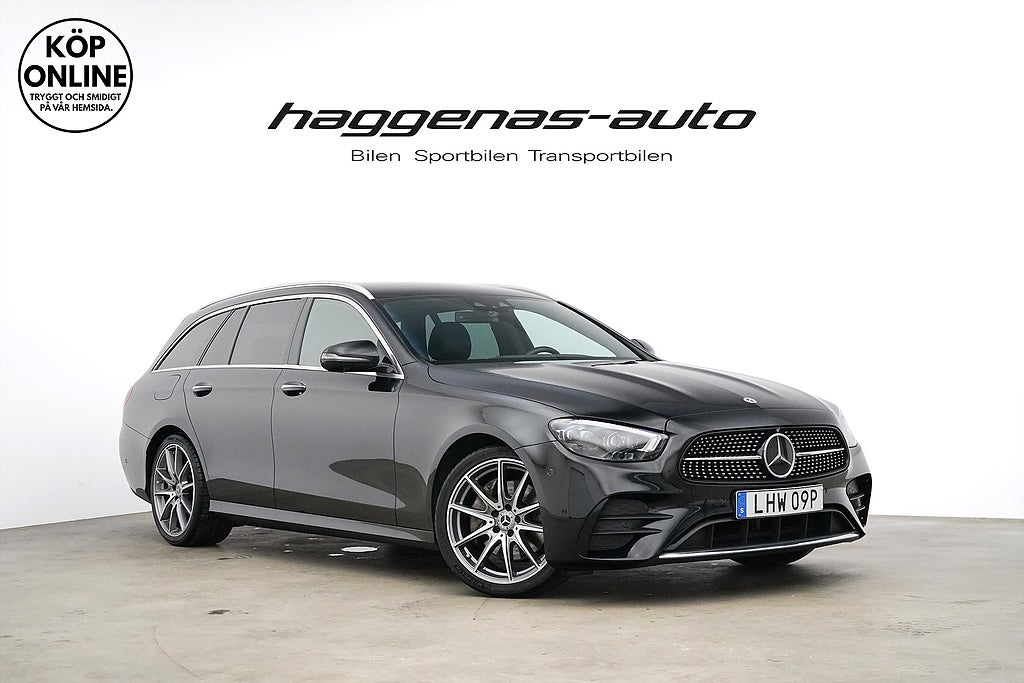Mercedes-Benz E220 T d / 194hk / AMG / Värmare / Drag