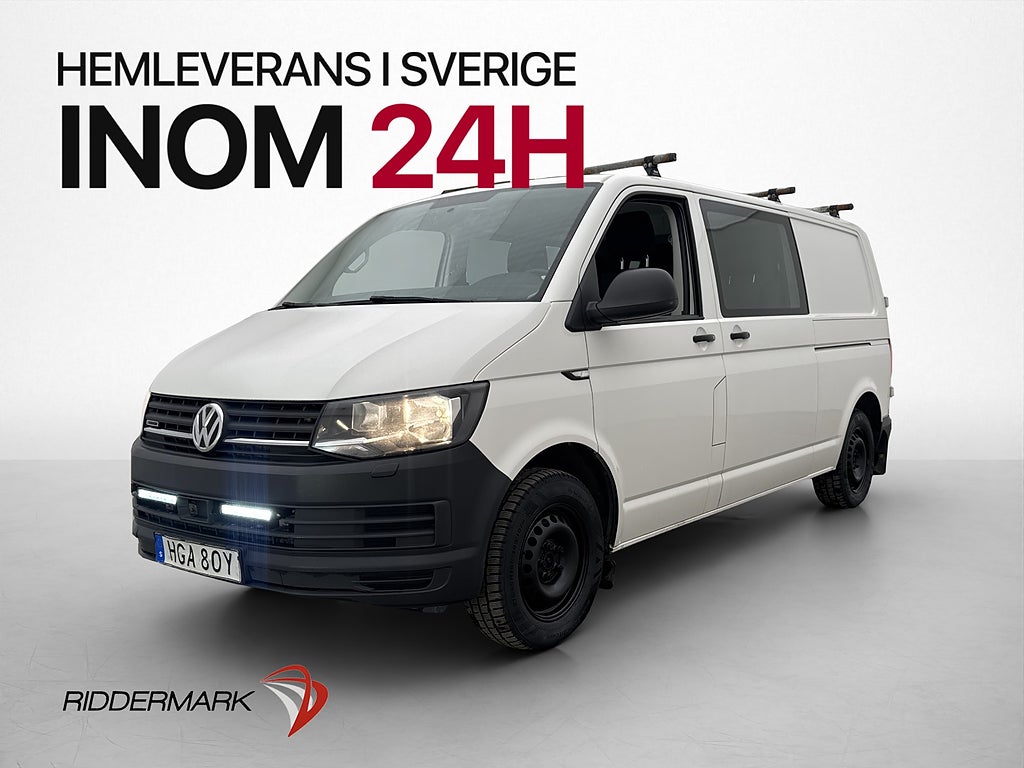 Volkswagen Transporter Kombi L2 4M Värmare Dragkrok PDC MOMS