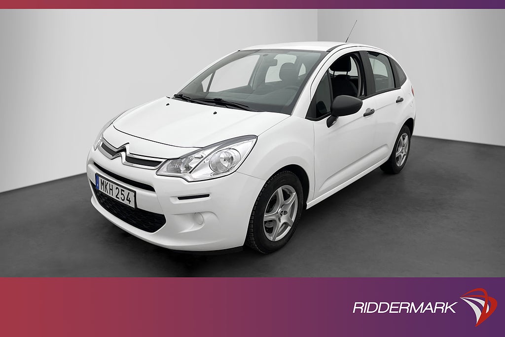 Citroën C3 1.2 VTi 82hk Två-Brukare 0.45l/mil Låg-Årsskatt