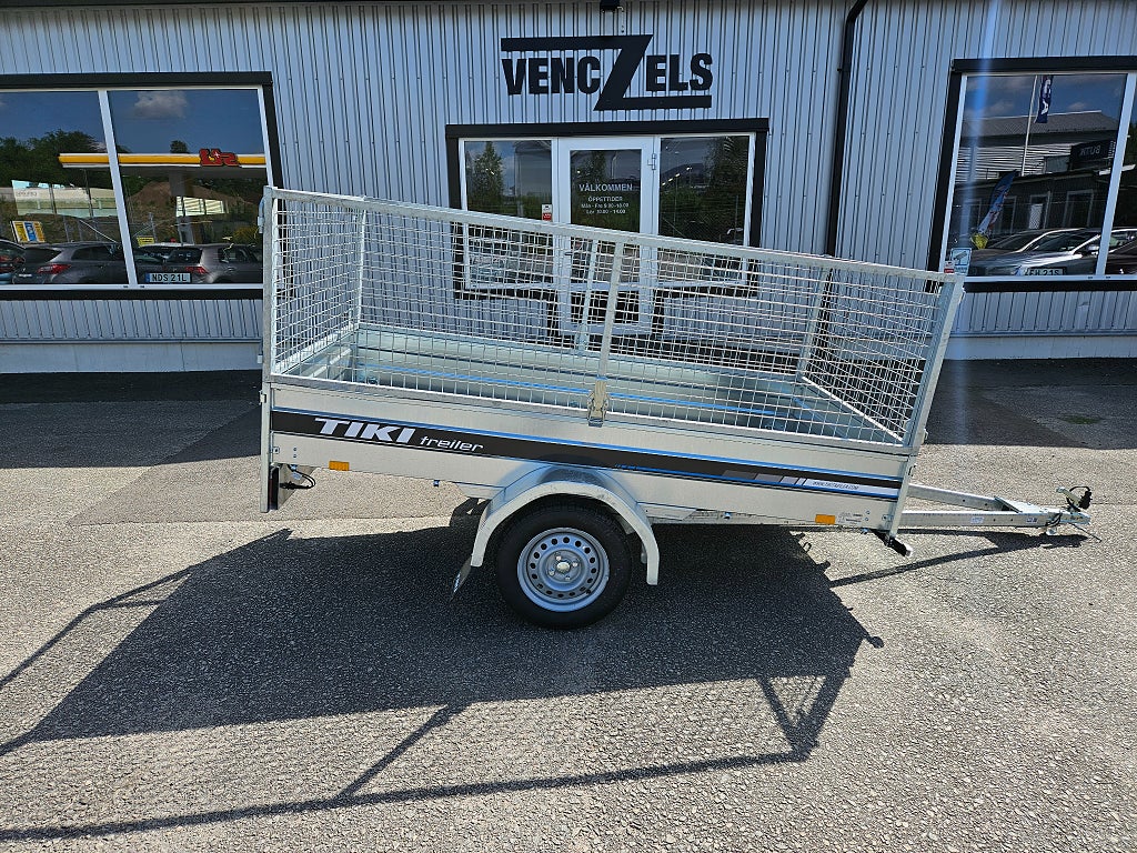 Tiki CS250-R Gallergrindar Proffsvagn med svetsad ram MOMS