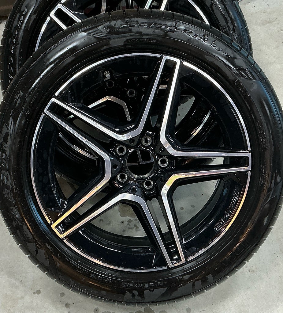 Mercedes-Benz GLB 200 AMG Line Premium 7 sits Värmare Glastak Drag - bild 9